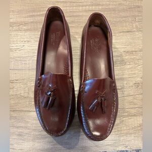 Cherry Brown Leather Loafers